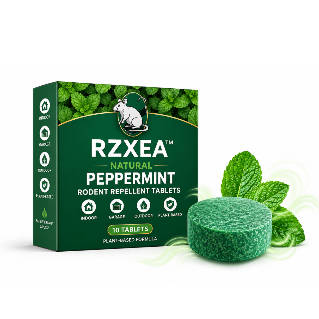 ¡¡¡Piezas Limitadas!!! Pastillas Repelentes Naturales de Menta para Roedores RZXEA™