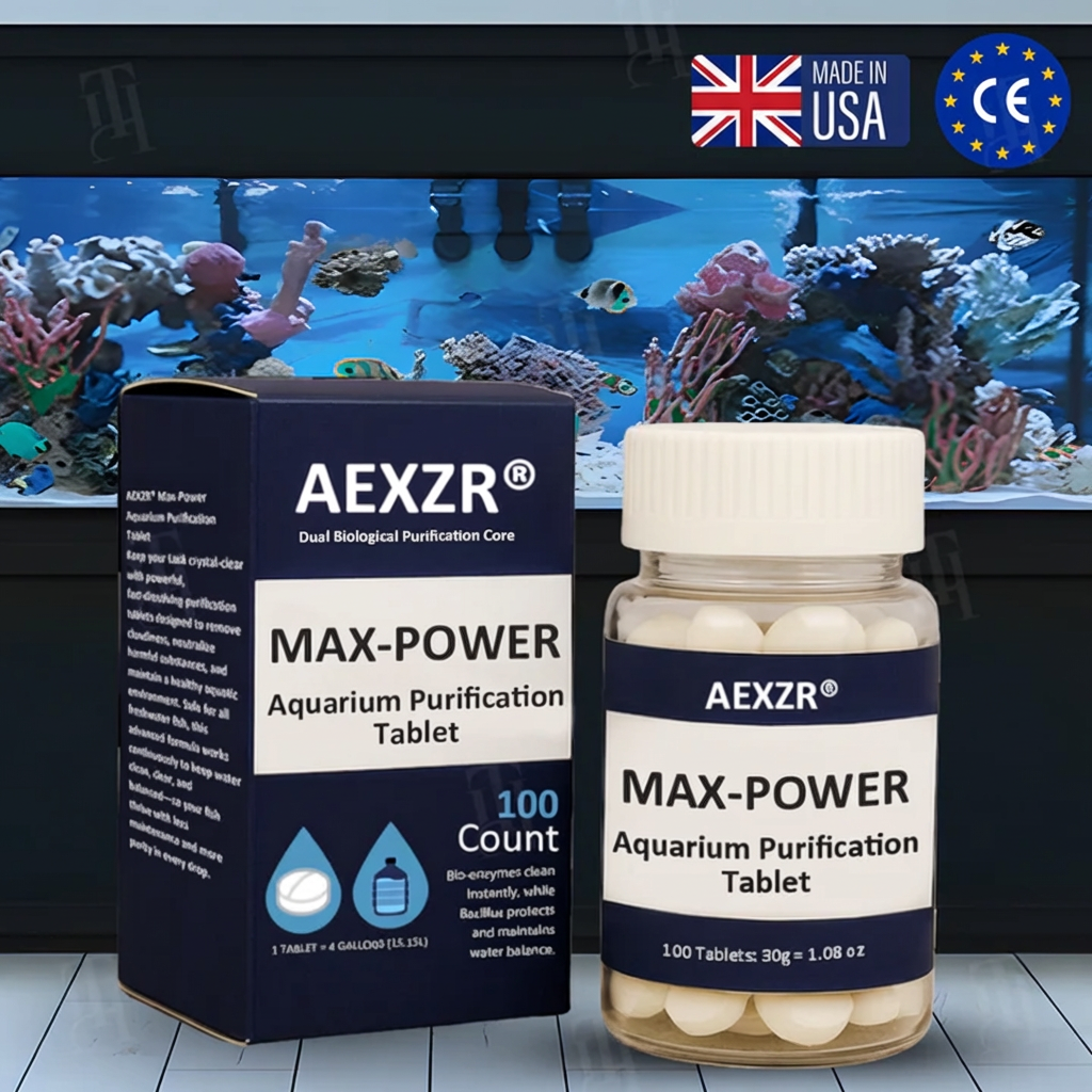 ⚡Limited Stocks!!!AEXZR® Max-Power Aquarium pur Tablet