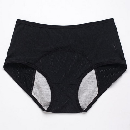 Calzones menstruales de tiro alto e impermeables