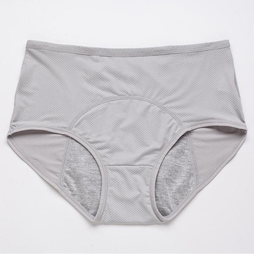 Calzones menstruales de tiro alto e impermeables