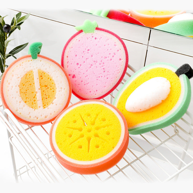 AEXZR® Kitchen Multifunctional Fruit Dishwashing Sponge