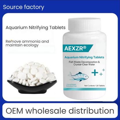 AEXZR® Aquarium nitroglicerin. - el pez. Agua clara y brillante
