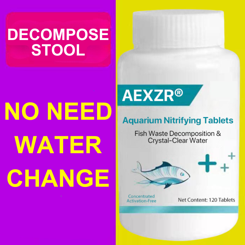 AEXZR® Aquarium nitroglicerin. - el pez. Agua clara y brillante