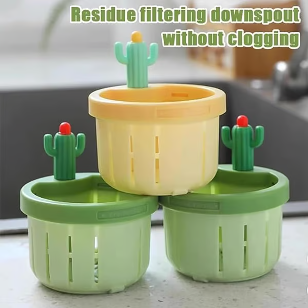 Cactus Kitchen -🅻🅸🅼🅸🆃🅴🅳 50% 🅳🅸🆂🅲🅾🆄🅽🆃🆂- Sink Drain Strainer