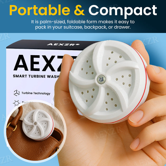 AEXZR® Smart Turbine Washing Device