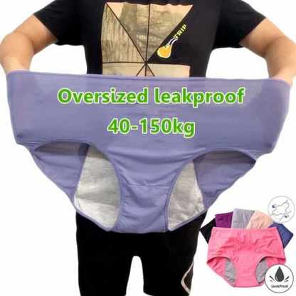 Calzones menstruales de tiro alto e impermeables