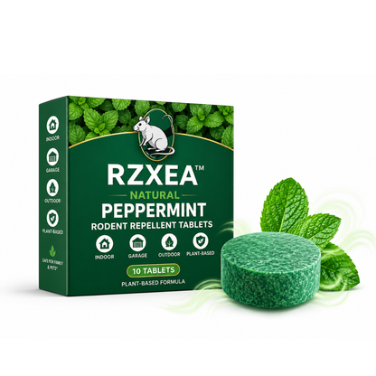 ¡¡¡Piezas Limitadas!!! Pastillas Repelentes Naturales de Menta para Roedores RZXEA™