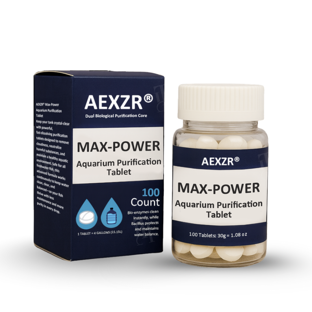 ⚡Limited Stocks!!!AEXZR® Max-Power Aquarium pur Tablet