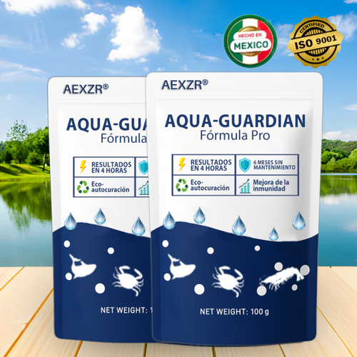 ✨ De verde a limpio durante la noche! |⏱️ cristalclaro en 24 horas! | AEXZR® Aqua-Guardian Fórmula Pro