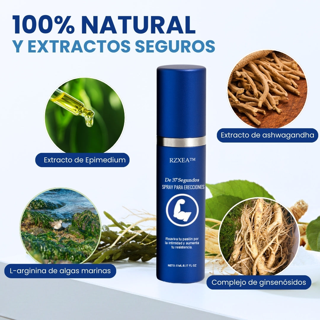 🚀 Con un clic, tu cohete despega: RZXEA™ Spray Para Erecciones De 37 Segundos