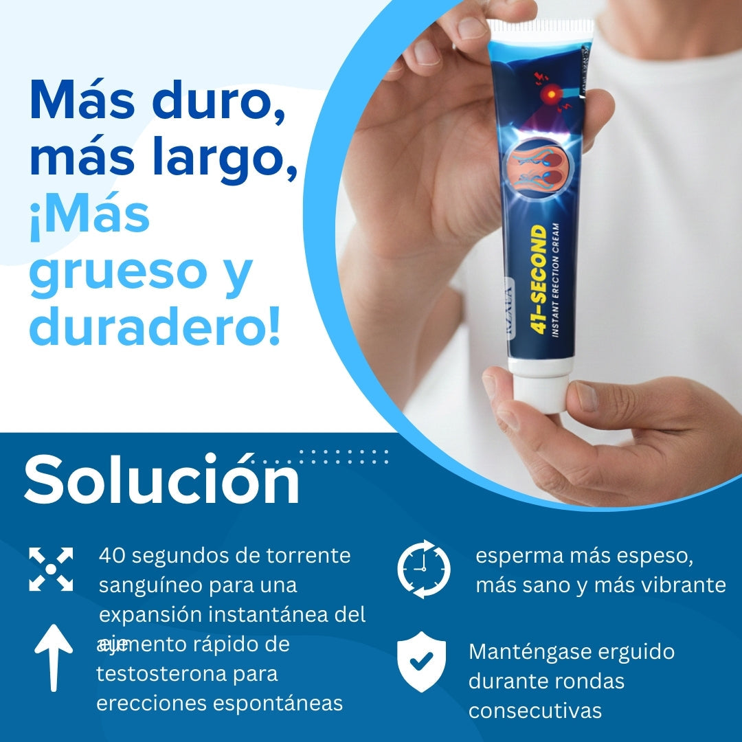 🚀 Actúa en segundos:RZXEA™ Crema de Erección en 41 Segundos