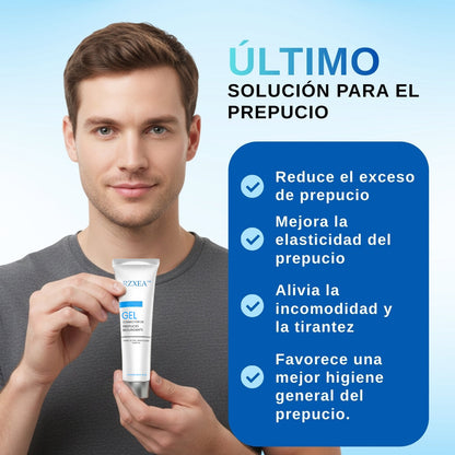 🚀 Seguro para piel sensible & sin irritación:RZXEA™ Gel Corrector de Prepucio Redundante