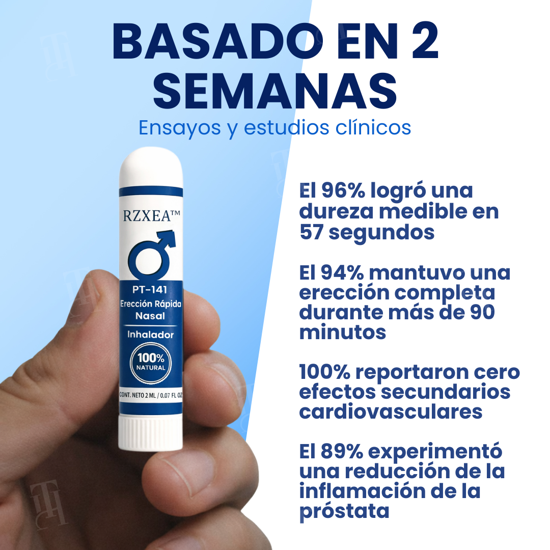 RZXEA™ PT-141 Erección Rápida Nasal Inhalador