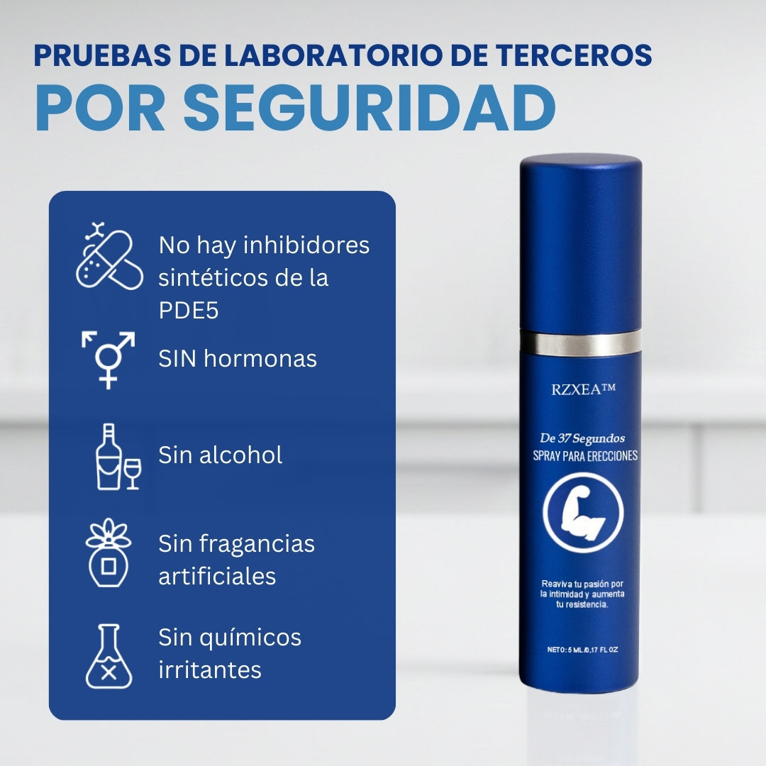 🚀 Con un clic, tu cohete despega: RZXEA™ Spray Para Erecciones De 37 Segundos