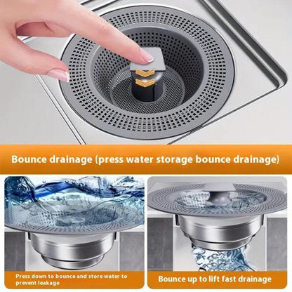 2025 Upgraded 3 in 1 Kitchen Sink Drain Strainer EX